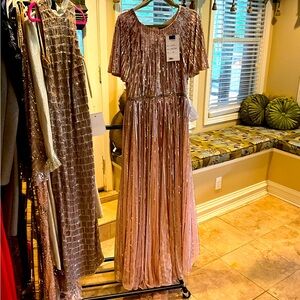 McDugal Rose/Silver gown,